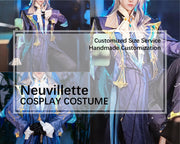 Neuvillette Cosplay Costume Custom Size AdoreHomeStudio™