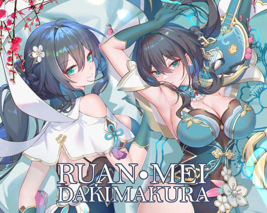 Honkai Star Rail-RuanMei-Dakimakura Anime Hugging Body Kissenbezug, Special Edition Geschenk