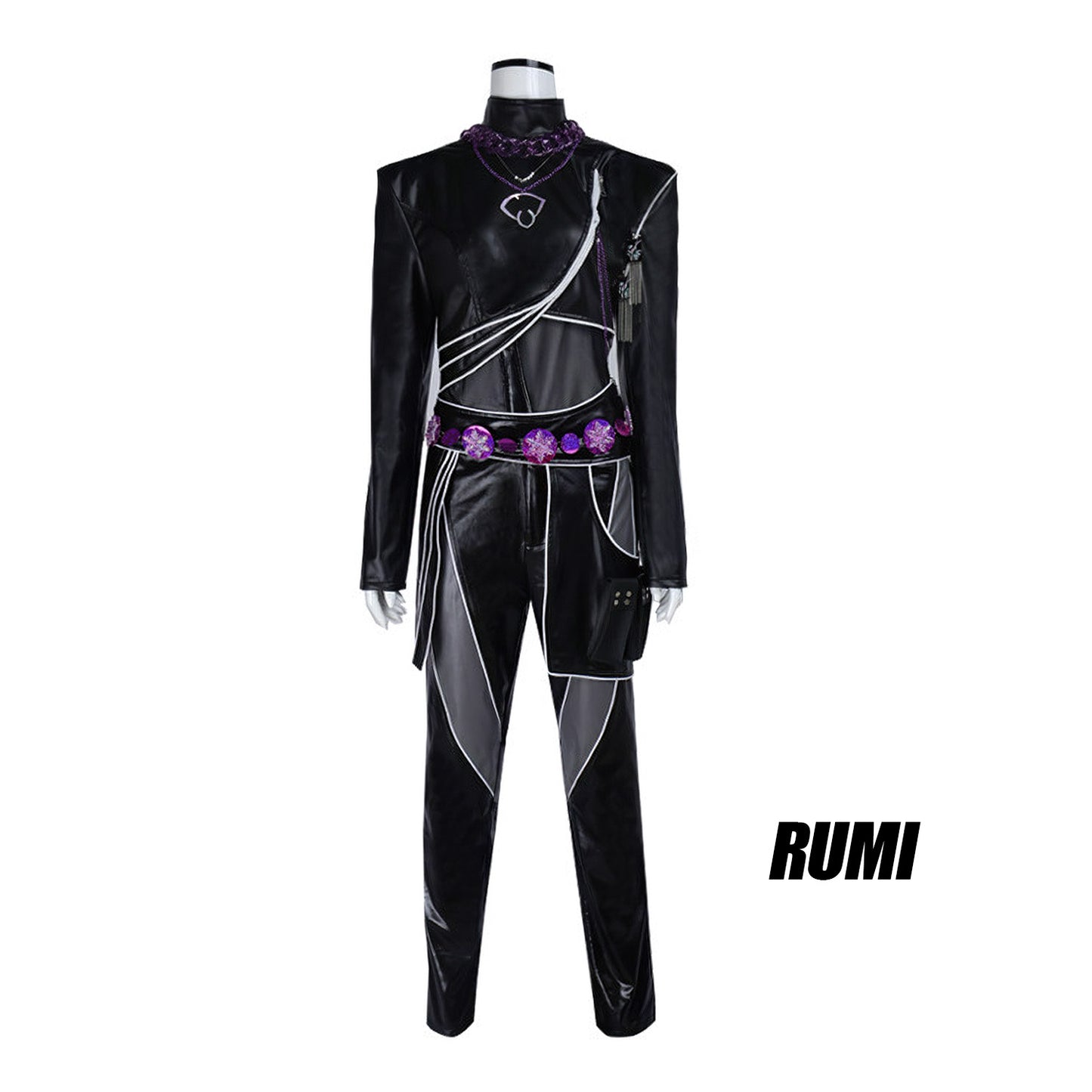 K-pop Demon Hunters Battle Suit Kids Cosplay Costume