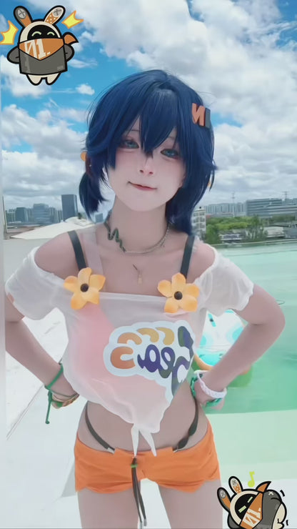 Belle Summer Skies Cosplay Costume